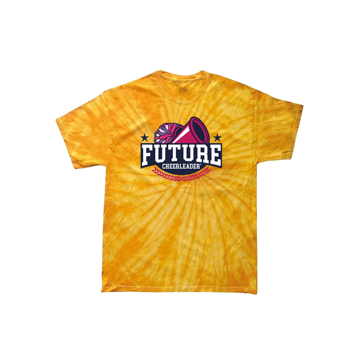 Megaphone Kids Tonal T-Shirt | Yellow | Future Cheerleader