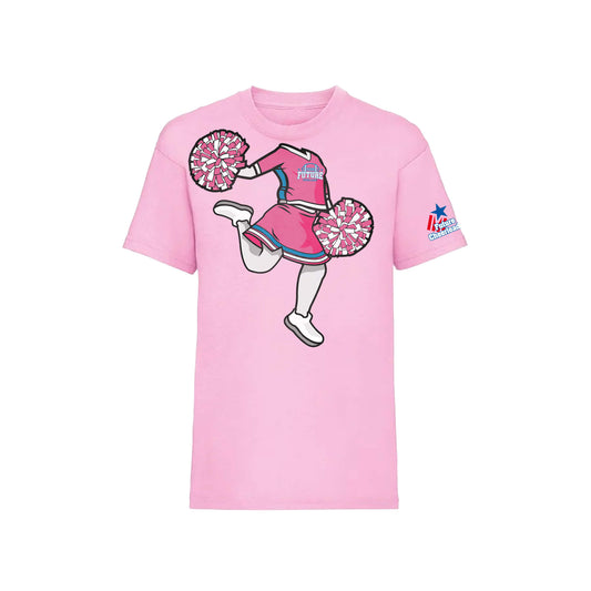 Future Cheerleader Kids T-Shirt - Pink